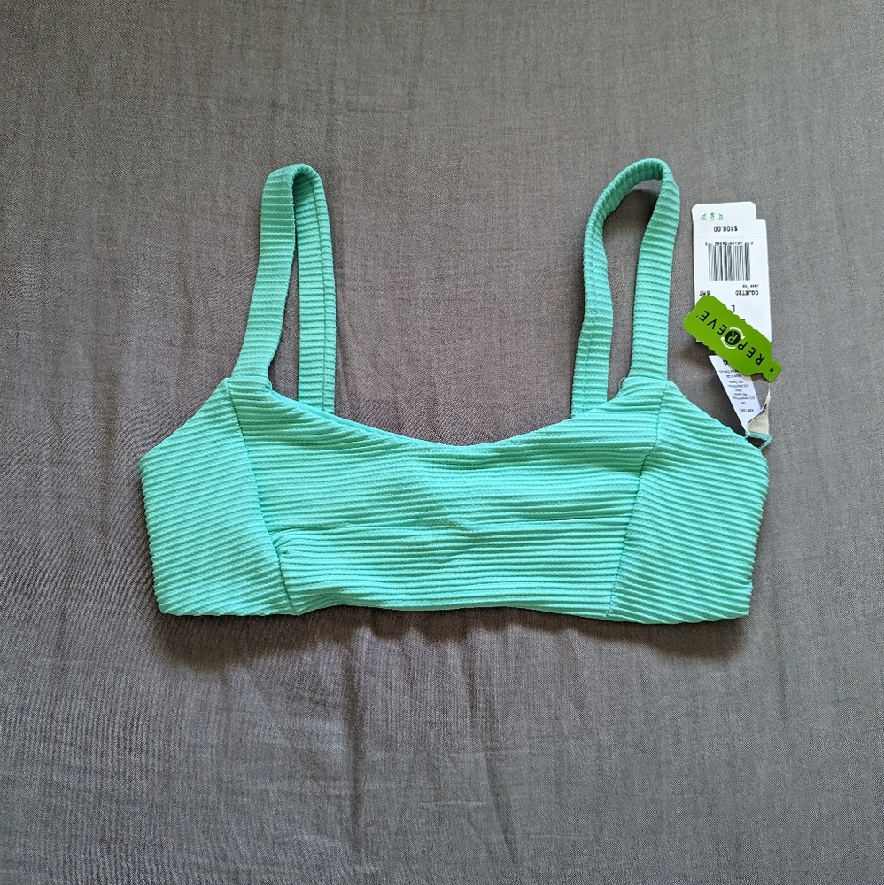 L*Space Jess Desi Bikini Set Bright Teal - Picture 5 of 10